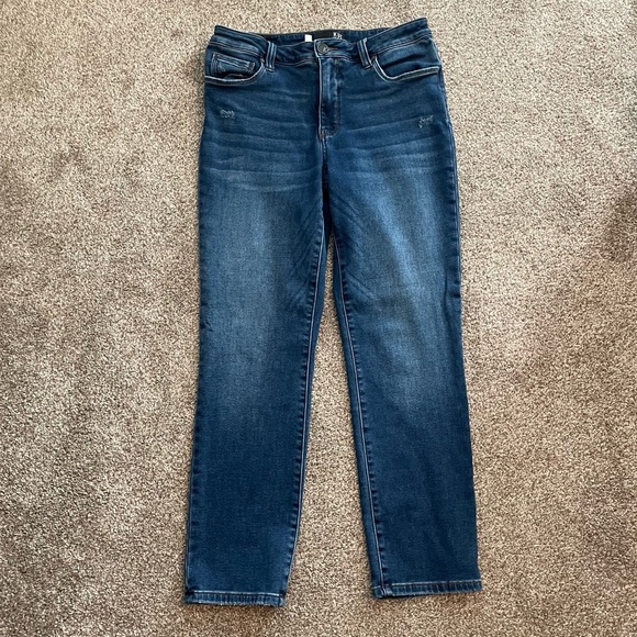 Kut From The Kloth Reese Fab Ab Ankle Straight Jeans Size 6 - Picture 5 of 11